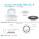 A thumbnail of the American Lighting AD4-5CCT American Lighting Advantage Select Downlight
