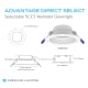 A thumbnail of the American Lighting AD4RE-5CCT American Lighting Advantage Direct Downlight