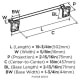 A thumbnail of the Amerock BH26503 Dimensions