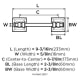 A thumbnail of the Amerock BH26517 Dimensions