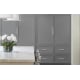 A thumbnail of the Amerock BP55279 Amerock-BP55279-Polished Nickel on Gray Cabinets