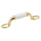 A thumbnail of the Amerock 245 White/Polished Brass