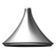 A thumbnail of the ANP Lighting MDA24-M010LD-30K-BLC5W ANP-MDA24-M010LD-30K-BLC5W-Shade Only (Silver / Black)
