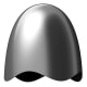 A thumbnail of the ANP Lighting MDM12-M010LD-30K-WHC5W ANP-MDM12-M010LD-30K-WHC5W-Shade Only (Silver / Black)