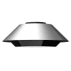 A thumbnail of the ANP Lighting MDO24-M010LD-30K-BLC5W ANP-MDO24-M010LD-30K-BLC5W-Shade Only (Silver / Black)