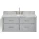 A thumbnail of the Ariel W043SCWOVO Grey / Carrara White Top