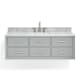 A thumbnail of the Ariel W055SCW2RVO Grey / Carrara White Top