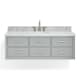 A thumbnail of the Ariel W055SCWOVO Grey / Carrara White Top