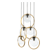 A thumbnail of the Artcraft Lighting AC10895 Black / Vintage Brass