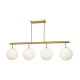 A thumbnail of the Artcraft Lighting AC11764 Brass / White