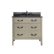 A thumbnail of the Avanity DELANO-VS36 Taupe Glaze / Black Top