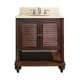 A thumbnail of the Avanity TROPICA-VS24 Antique Brown / Beige Marble Top