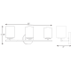 A thumbnail of the Bellevue PBF8274 Alternative View