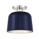 A thumbnail of the Bellevue SH60067 Navy Blue / Polished Nickel
