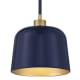 A thumbnail of the Bellevue SH70118 Navy Blue / Natural Brass