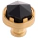 A thumbnail of the Belwith Keeler B076304 Brushed Golden Brass With Opaque Black Glass