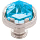 A thumbnail of the Belwith Keeler B076304 Polished Nickel With Cerulean Glass