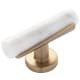 A thumbnail of the Belwith Keeler B077041 Champagne Bronze / White Marble