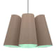 A thumbnail of the Bruck Lighting WEPJUL/70/LE26/PBK Grey Oak / Light Petrol