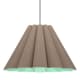 A thumbnail of the Bruck Lighting WEPLOR/70/LE26/PBK Grey Oak / Light Petrol