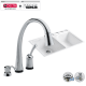 A thumbnail of the Build Smart Kits K-5931-4U/D980T-SD-DST Chrome Faucet