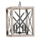 A thumbnail of the Capital Lighting 340441 Brushed White Wash / Nordic Iron