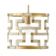 A thumbnail of the Capital Lighting 341011 Bleached natural Jute / Patinaed Brass