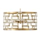 A thumbnail of the Capital Lighting 341041 Bleached natural Jute / Patinaed Brass