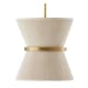 A thumbnail of the Capital Lighting 341211 Bleached Natural Rope / Patinaed Brass