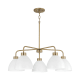 A thumbnail of the Capital Lighting 452051 Aged Brass / White
