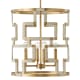 A thumbnail of the Capital Lighting 541041 Bleached natural Jute / Patinaed Brass