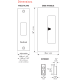 A thumbnail of the Cavilock CL205D-PR-34 Cavilock-CL205D-PR-34-Dimensions View