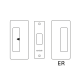 A thumbnail of the Cavilock CL205D-PR-34 Cavilock-CL205D-PR-34-Privacy Line Drawing View