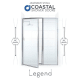 A thumbnail of the Coastal Shower Doors L31IL15.69-A Alternate View