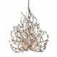 A thumbnail of the Corbett Lighting 154-412 Silver Leaf And Polished Stainless Finish
