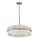 A thumbnail of the Corbett Lighting 204-46 Silver Leaf with Polished Stainless Accents