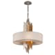 A thumbnail of the Corbett Lighting 207-46 Polish Stainless with Silver And Gold Leaf