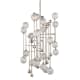 A thumbnail of the Corbett Lighting 241-024 Silver Leaf / Polished Chrome