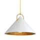 A thumbnail of the Corbett Lighting 290-41 White / Gold Leaf