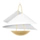 A thumbnail of the Corbett Lighting 411-34 Vintage Gold Leaf / Gesso White