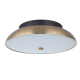 A thumbnail of the Craftmade X6813-LED Flat Black / Satin Brass