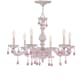 A thumbnail of the Crystorama Lighting Group 5026-CL Antique White / Rose Colored Hand Polished