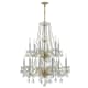 A thumbnail of the Crystorama Lighting Group 1137-CL-S Polished Brass