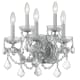 A thumbnail of the Crystorama Lighting Group 4404-CL-MWP Polished Chrome