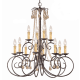 A thumbnail of the Crystorama Lighting Group 5212-GT-MWP Dark Rust