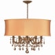 A thumbnail of the Crystorama Lighting Group 5535-SHG-GTS Aged Brass