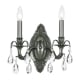 A thumbnail of the Crystorama Lighting Group 5562-CL-SAQ Pewter