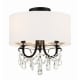 A thumbnail of the Crystorama Lighting Group 6623-CL-MWP_CEILING Matte Black