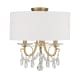 A thumbnail of the Crystorama Lighting Group 6623-CL-MWP_CEILING Vibrant Gold
