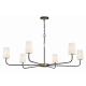 A thumbnail of the Crystorama Lighting Group NIL-70016 Black Forged / Modern Gold